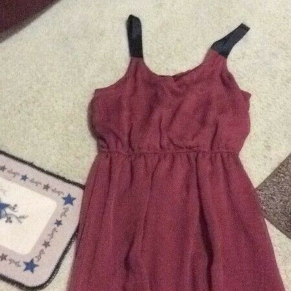 Xhiliration orange dress M‎